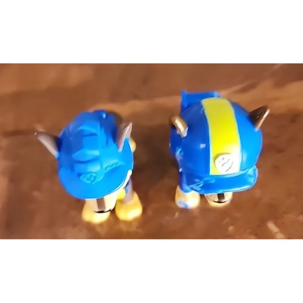 2 Chase Paw Patrol Fixed Leg Figure